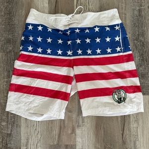 SIZE XL | MENS | G-III Sports by Carl Banks NBA Boston Celtics USA Bathing Suit